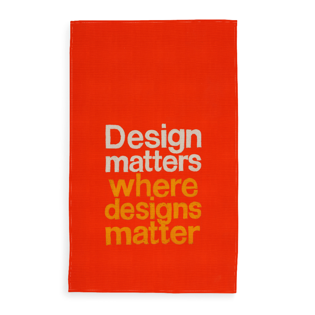 Design Matters Tea Towel