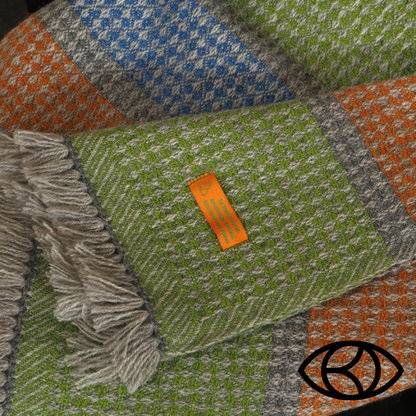 Sunset Shawl : Pasture - Barley - Loch