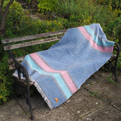 Sunset Shawl : Loch - Splash - Blossom
