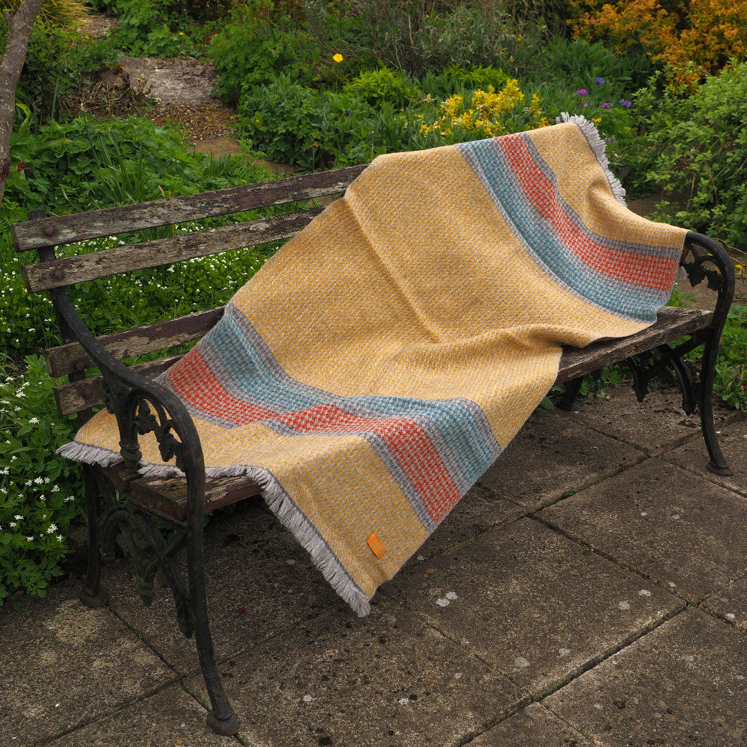 Sunset Shawl : Sunset - Pheasant - Canal