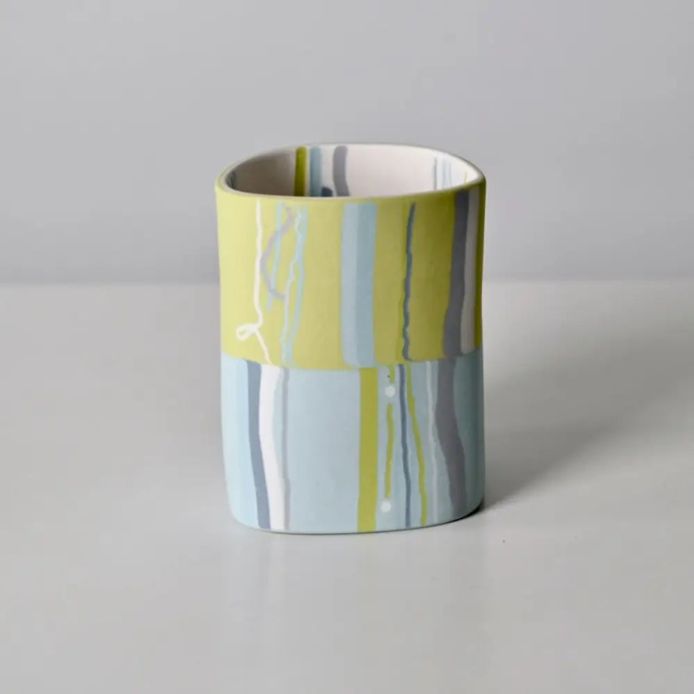 Horizon Collection: Half and Half Vessel Lime Top